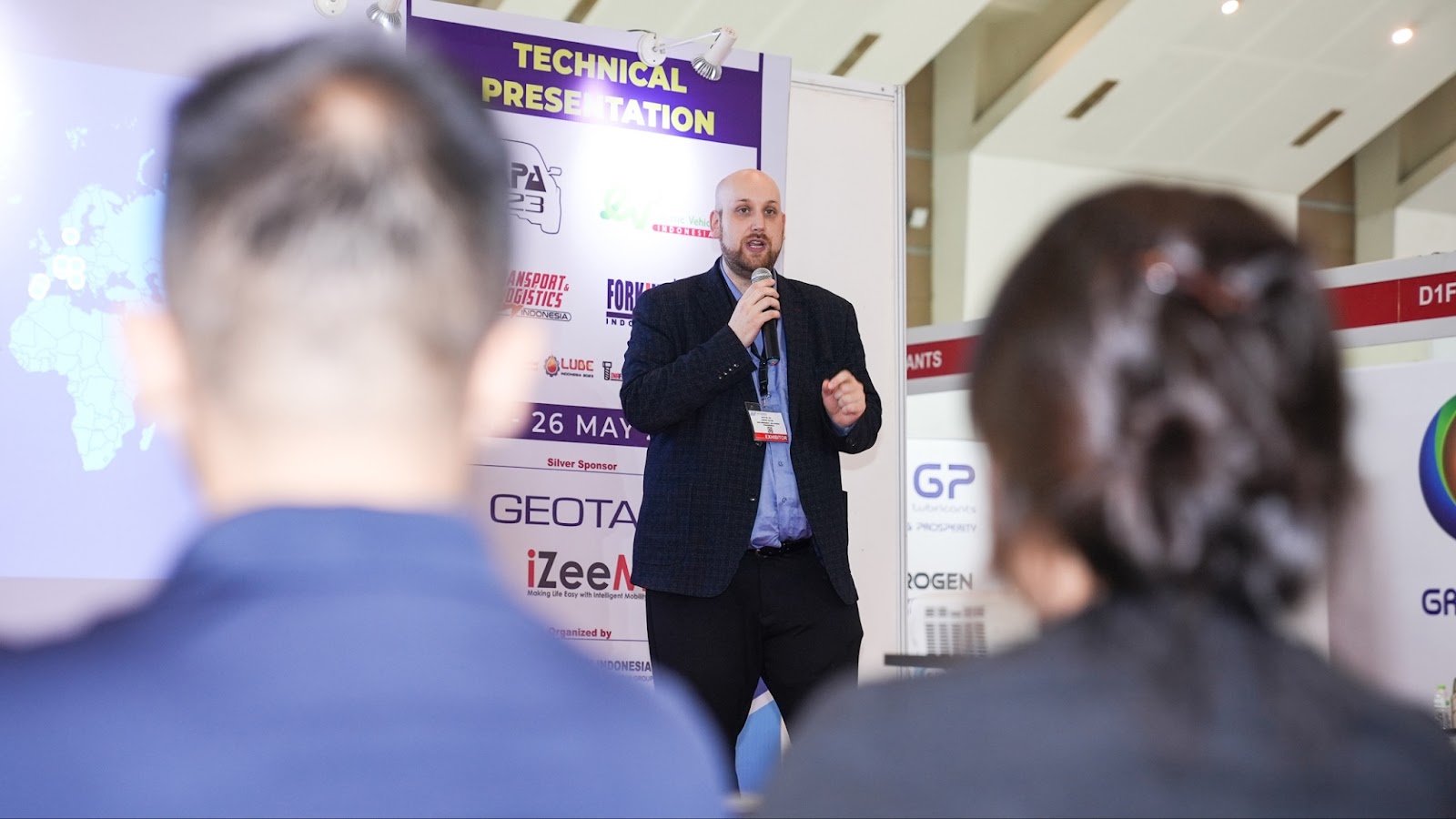 As part of the tech session, Guter spoke about the power of Geotab’s data and how telematics solutions can eliminate inefficiencies in fleet management.