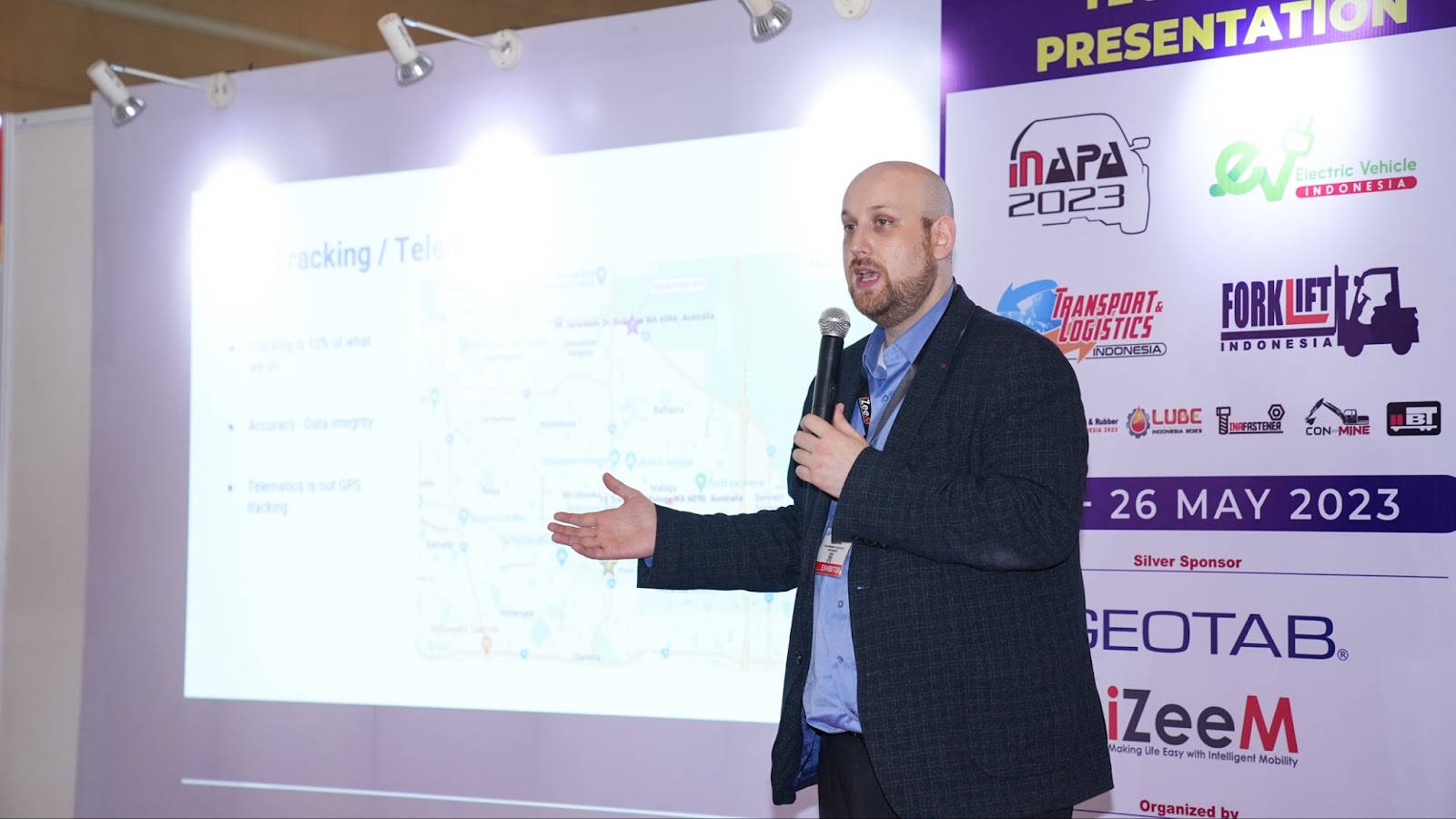 Guter spoke about Orkin’s success story, outlining how Geotab’s solutions helped improve and track idle fleet time as well as chart fuel savings for the pest control company.