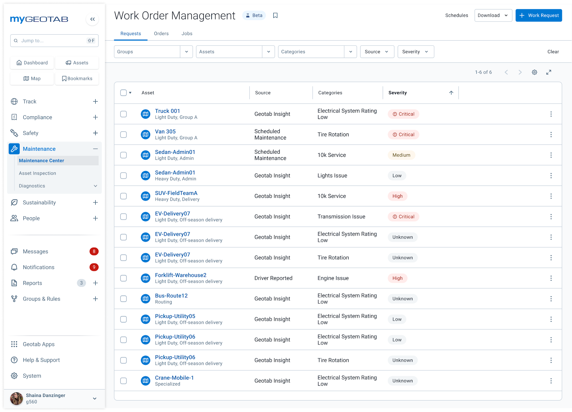 Work Order Management