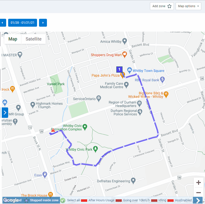 gif of replay function