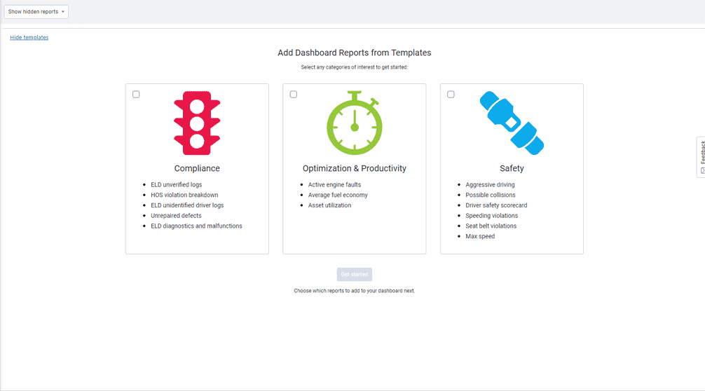 Neuer Dashboard-Assistent