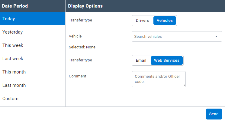 ELD data transfer fields in MyGeotab