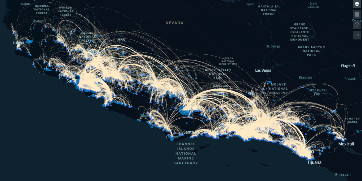 Telematics driving patterns