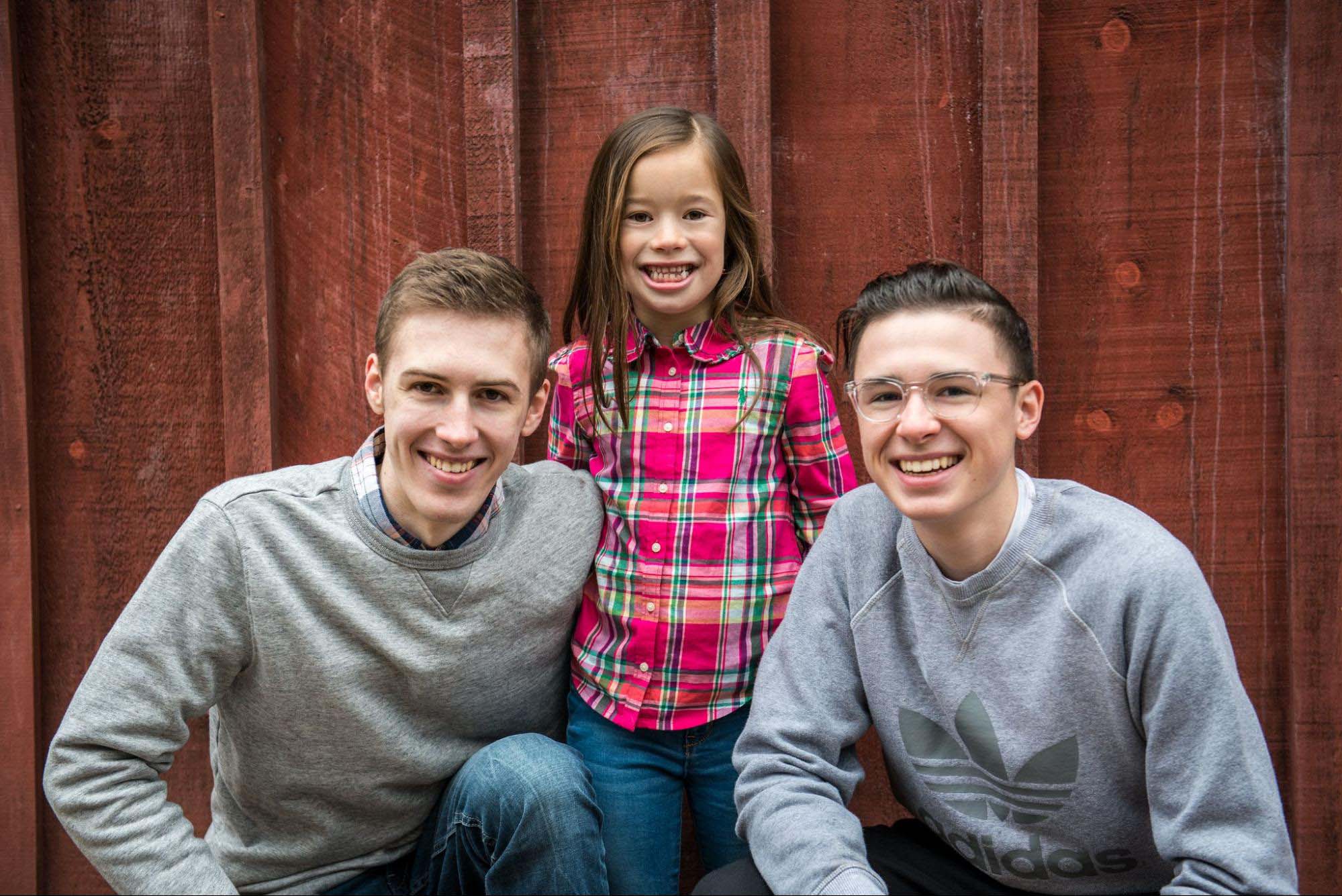 Carrie Lepage’s children.