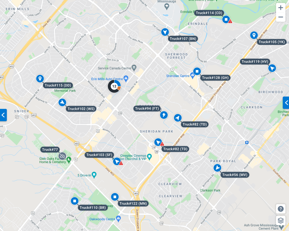 Map - New asset icons