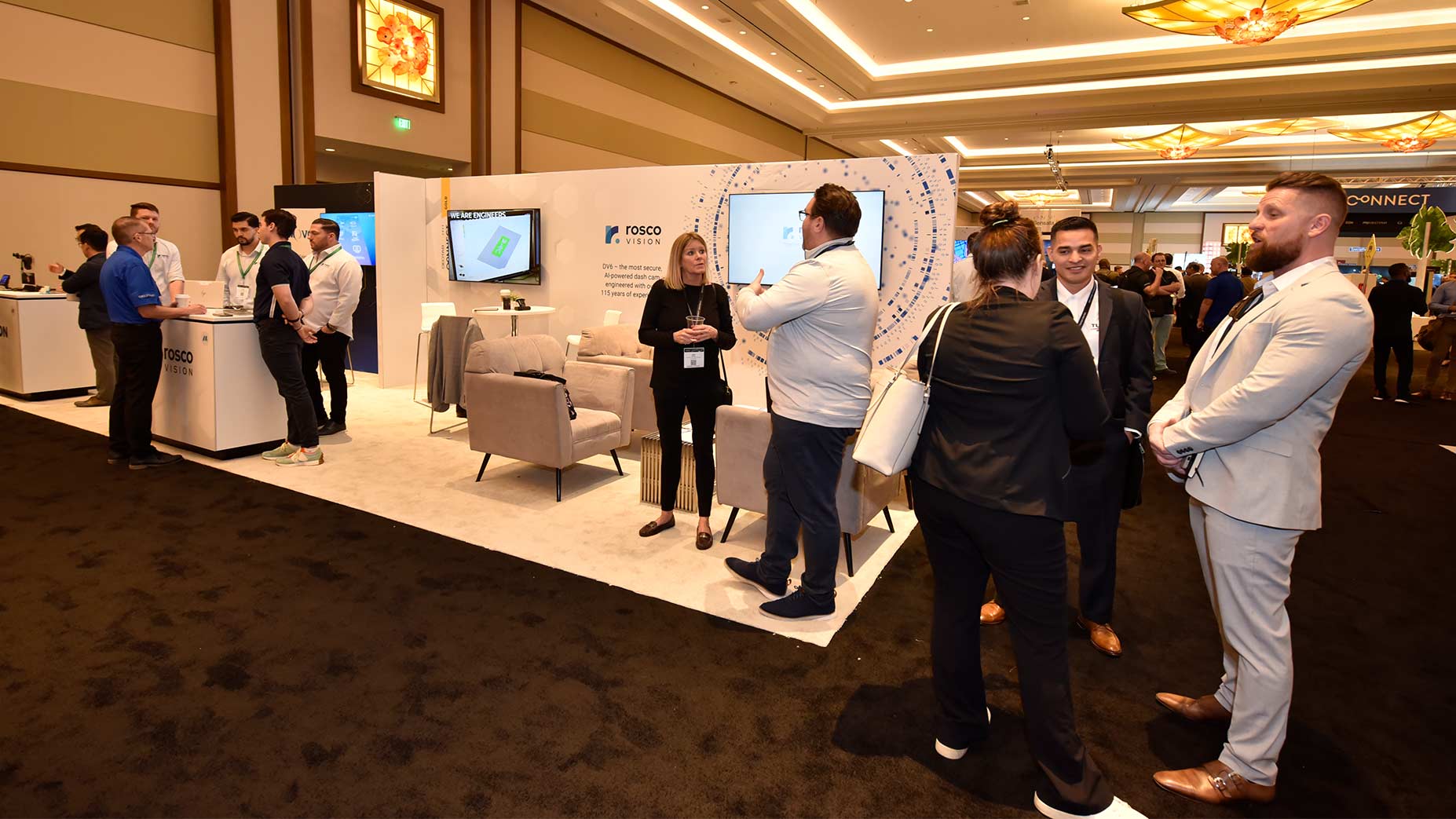 Geotab Connect 2023 showfloor