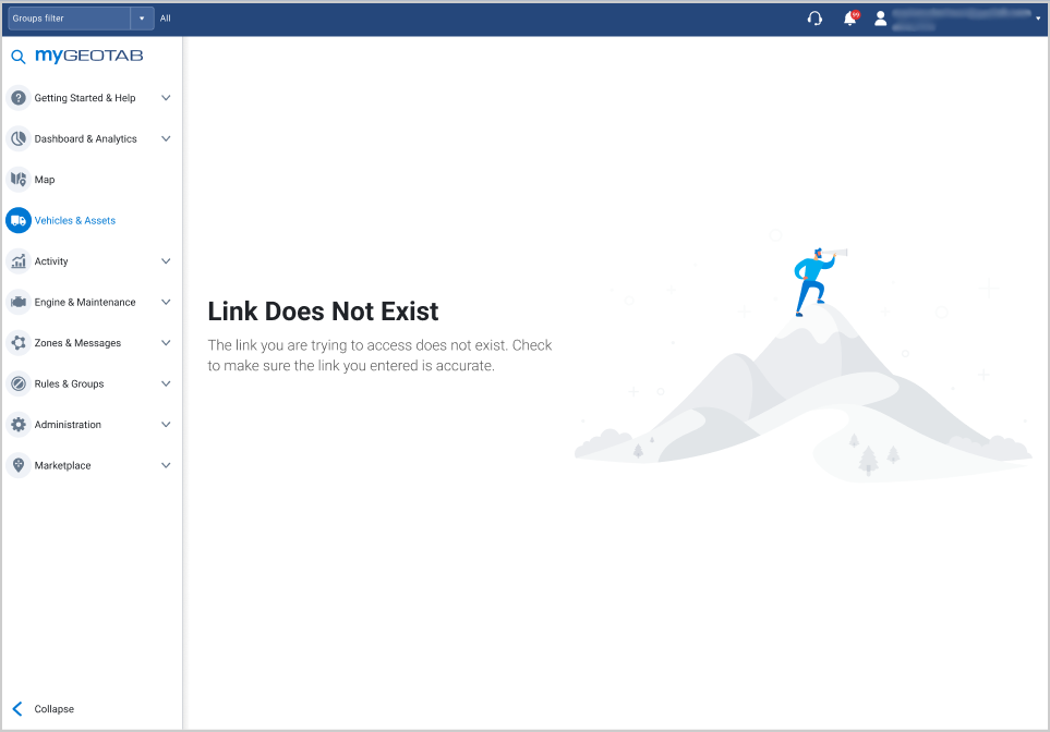 User-friendly error message for a page that is not found