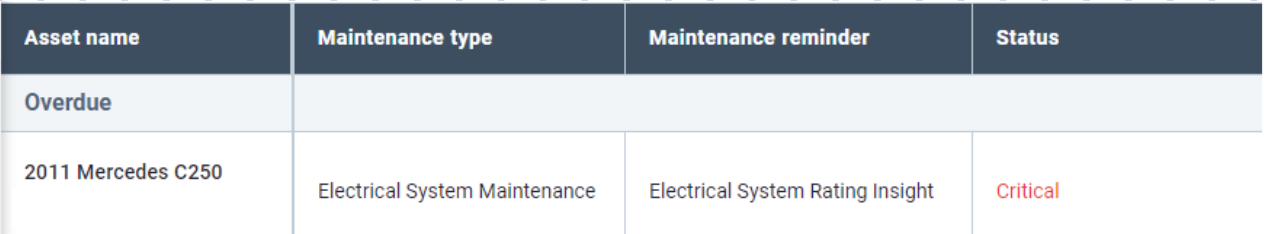 Electrical System Maintenance