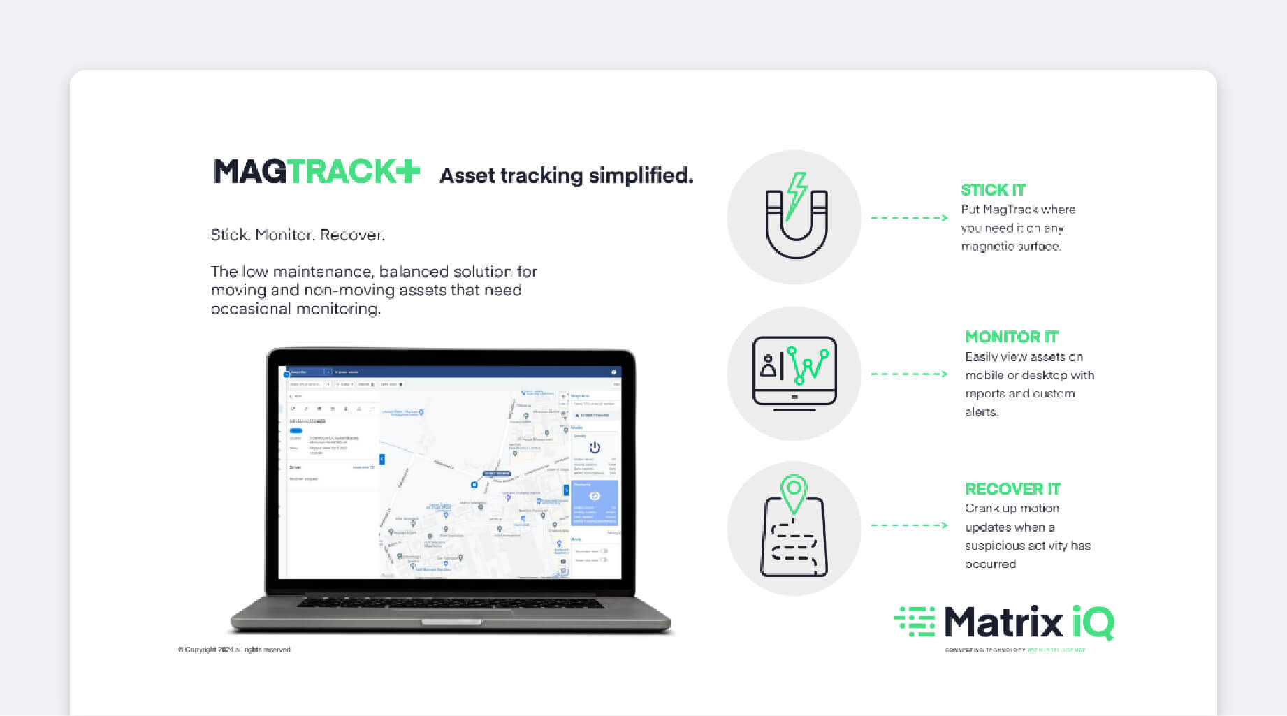 A photo of MagTrack+ by Matrix iQ.