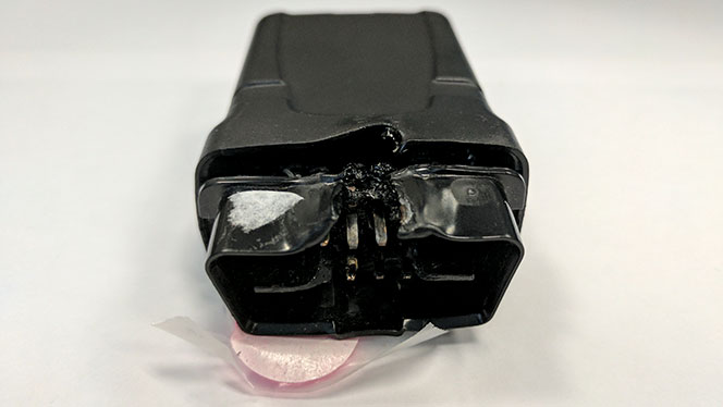 GO device heat buildup