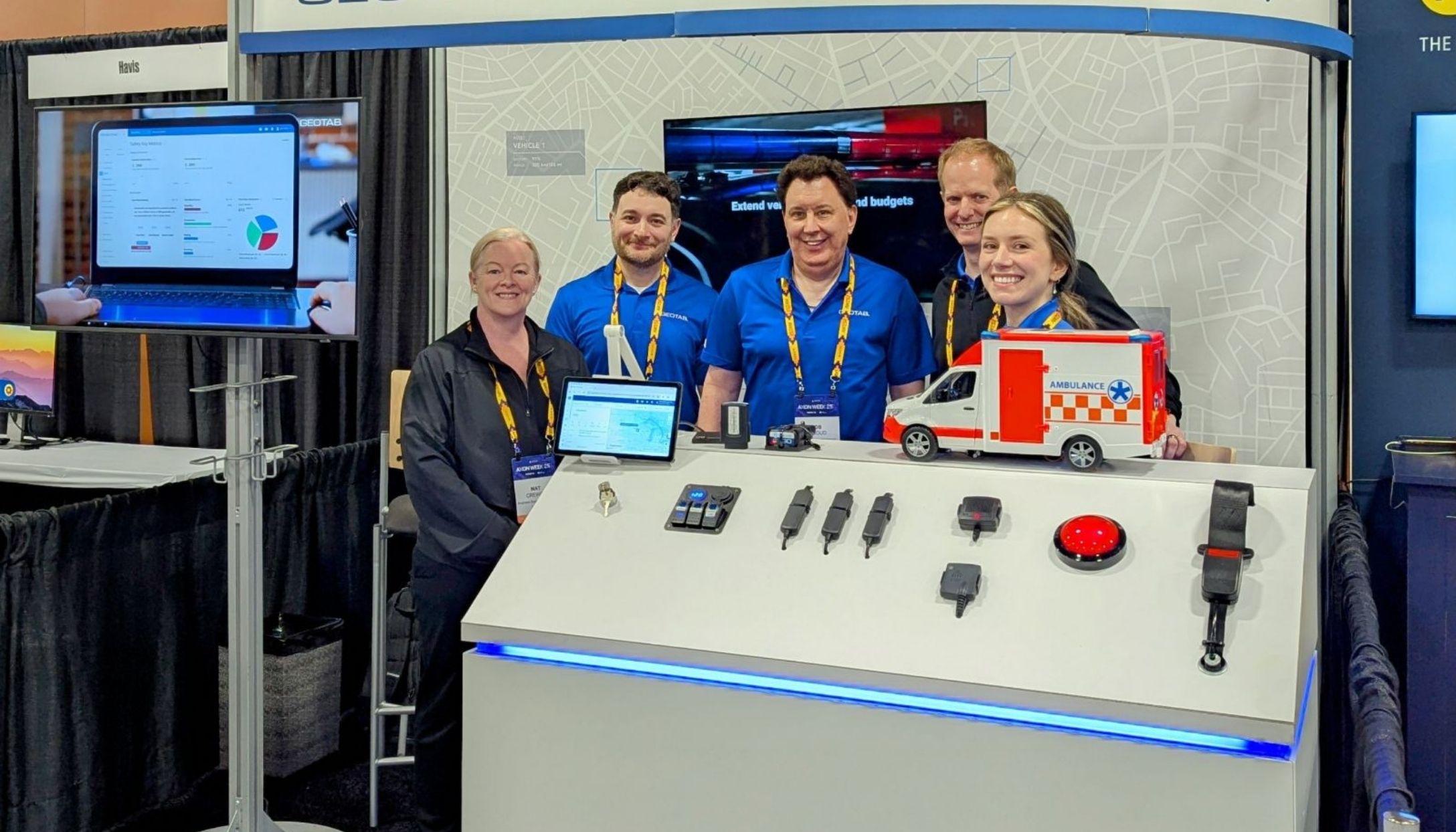 group of Geotabbers at Axon Week