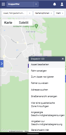 Neue mobile Navigationsfunktion
