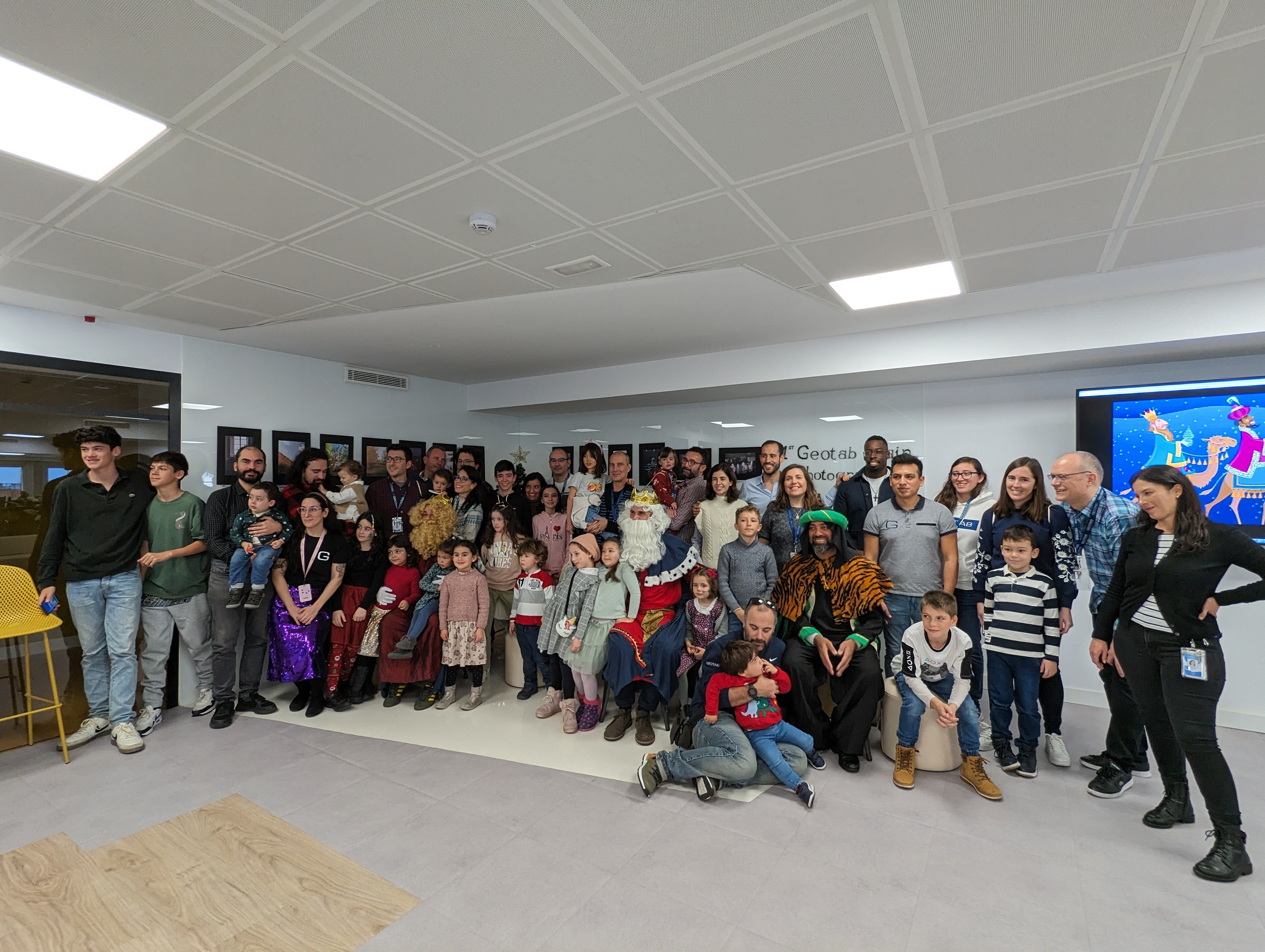 geotab team with three wise men