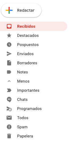 gmail inbox ui  