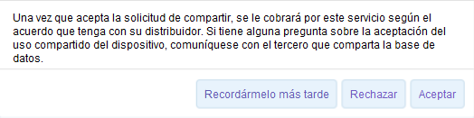 Opción de aplazar las solicitudes de Servicios extensibles 