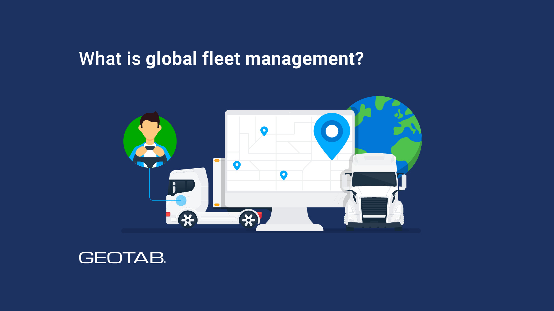 what is global fleet management illustration