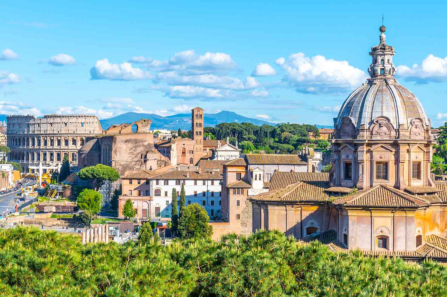 Immagine che mostra la città di Roma