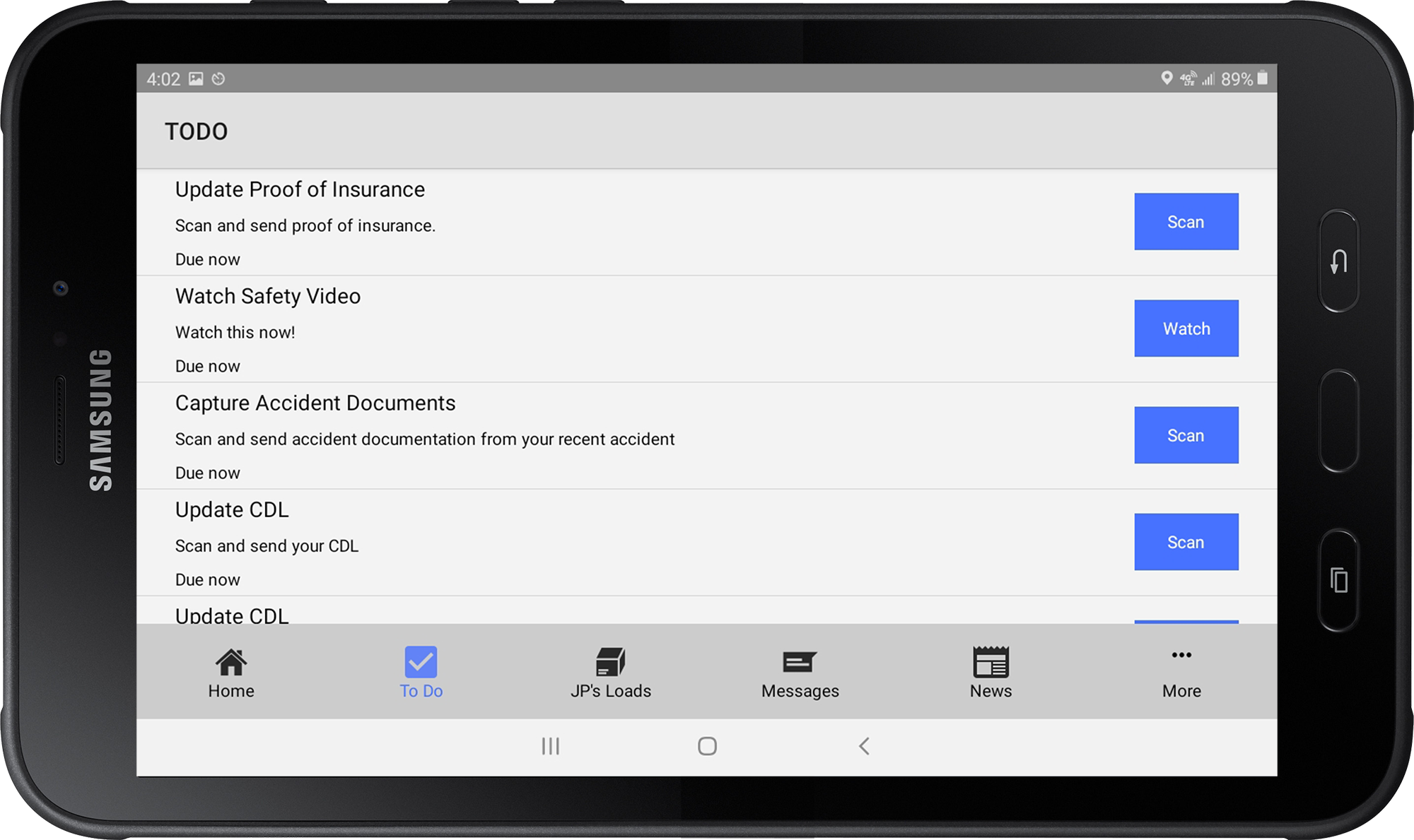 Customizable interface