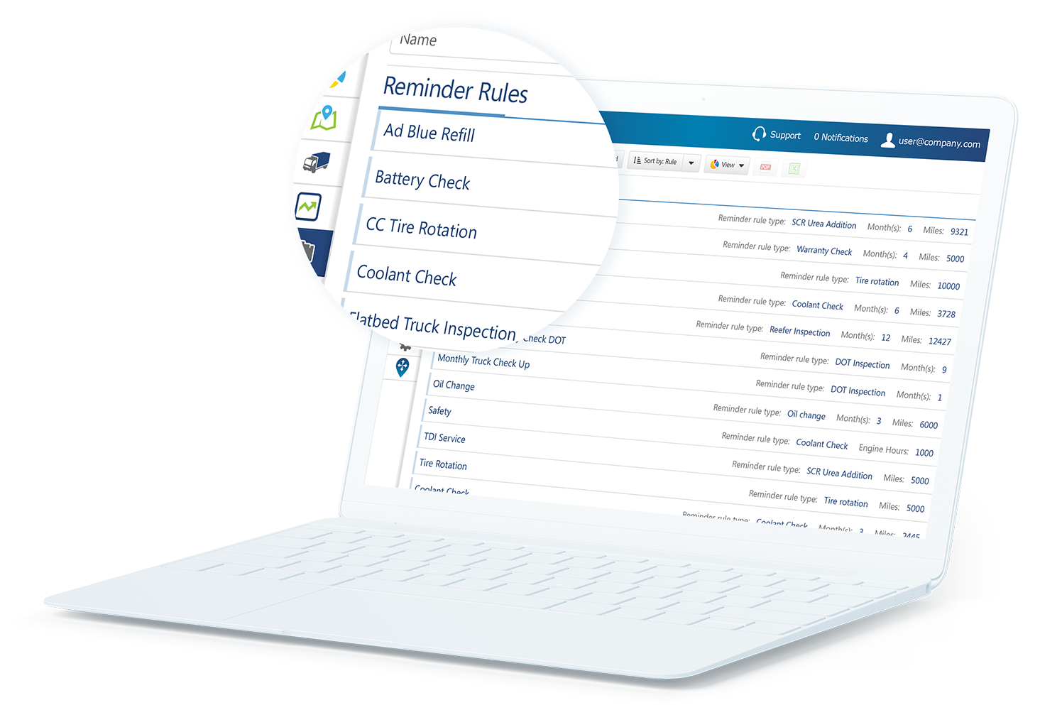 fleet optimisation mygeotab dashboard mock up uk